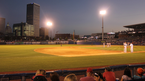 McElroy Make-A-Difference Mondays will provide nights out at ONEOK Field in downtown Tulsa for needy kids and families this season. 